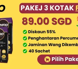 PAKEJ 3 + 1 KOTAK - Hypro